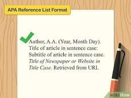 In this article what is apa format? How To Cite Online News Articles In Apa 9 Steps With Pictures