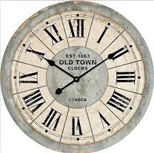 Sie lassen sich zu trendigen und stilvollen dekobjekten aufhübschen. Tinas Collection Wanduhr Old Town 30 Cm Lautlose Kuchenuhr Im Vintage Design Uhrideen Schwarze Wanduhren Diy Wanduhren