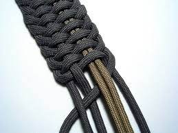 If you've ever wanted to make a paracord whip, this is. Five Strand Flat Sinnet Paracord Weaves Paracord Tutorial Paracord Belt