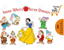 Download Blancanieves Svg Snowwhite Svg Disney Svg Disney Princesas Svg Snow White Svg Blancanieves Disn Svg Vinyl Designs Seven Dwarfs