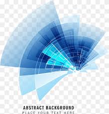 Technology Circle Teknologi Angin Setengah Lingkaran Biru Bahan Png Sudut Png Pngwing