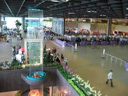 Terminal 2 is an eight minute walk followed by a ride via sky bridge. Changi Airport Sin Wsss Airport Technology