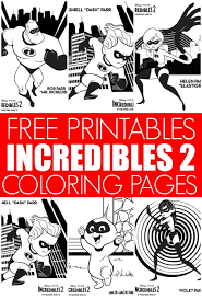 What better way to kick off the week than by having fun coloring these great incredibles 2 coloring pages? Free Incredibles 2 Coloring Pages Your Kids Will Love Modern Mom Life