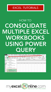 Consolidate Multiple Excel Workbooks Using Power Query Myexcelonline Microsoft Excel Tutorial Excel Tutorials Excel Shortcuts