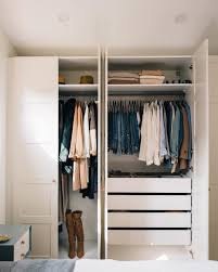 Now, i'm thinking about just framing in wall a and getting an ikea pax wardrobe (or something similar) to fit in the closet space. How We Designed Our Ikea Pax Wardrobe Jess Ann Kirby