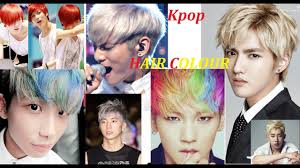 Finding the right kpop hairstyle for you will depend on a number of things, and not least just how daring you want to be. Kpop Hair Color Male Ezu Photo Mobile