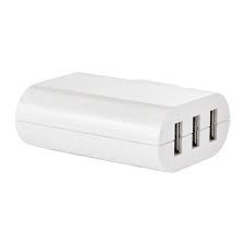 Ikea Koppla 3 Port Usb Charger 102 918 81 Usb Chargers Usb Light Bulbs