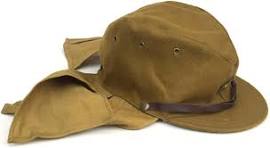 WW2 IJA Soldier Field Hat Retro Japanese Drape Woolen Combat ...