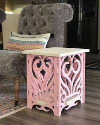 Wood End Table Accent Table Side Table Nursery Decor Side Table Accent Table Wood End Tables