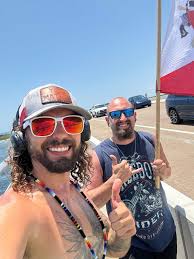 Walking for mental health awareness in Destin