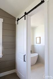 Amazing gallery of interior design and decorating ideas of bathroom barn door in bedrooms, dens/libraries/offices, girl's rooms. Maximize Every Inch Of Space In Your Bathroom Without Sacrificing Style And Functionality By Bathroom Barn Door Interior Door Paint Colors Interior Barn Doors