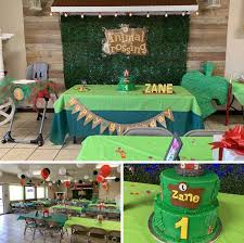 Animal Crossing Birthday Party Animal Birthday Animal Party Baby Birthday Themes
