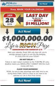 Nov 25 2019 Pch Actnow 1 000 000 00 I Rrojas Now Officially Claim My Ownership To My Winning Prize Now To Lotto Winning Numbers Pch Sweepstakes Win For Life