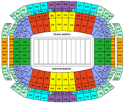 reliant stadium seating chart