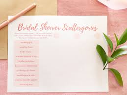 Ask guests to submit questions for each of them at the beginning of the reception. 9 Free Bridal Shower Games With Free Printables