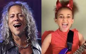 Kirk hammett is considered one of the most popular guitarists in the world. Metallica S Kirk Hammett Praises 10 Year Old Nandi Bushell S Latest Cover
