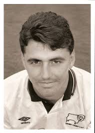 Original Press Photo Derby County FC Nick Pickering 1990