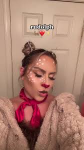 Rudolph The Red Nose Reindeer Couple Costume