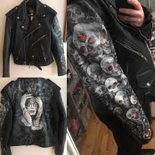 Lifex Jackets Coats Lady Of Avalon Custom Leather Motorcycle Jacket Poshmark