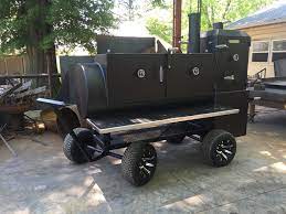 Patio 24 X65 Cabinet Shirley Fabrication Custom Bbq Pits Bbq Pit Smoker Custom Bbq Smokers