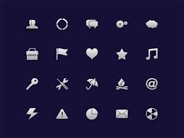 Free Vector Icon Set 20 Icons Freebies Icon Set Vector Icon Set Vector Free