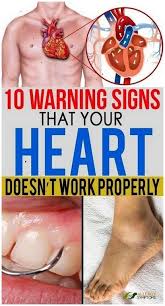 10 Warning Signs That Your Heart Doesnt Work Properly 128 Health And Fitness