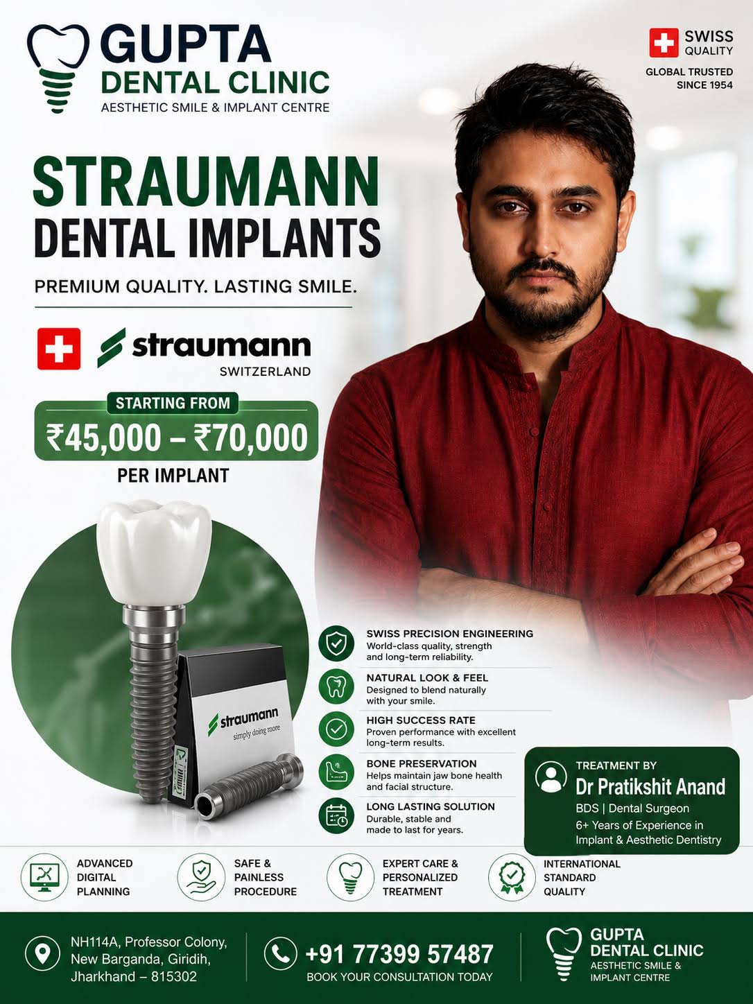 Straumann Dental Implants in Giridih product image