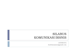 We did not find results for: Silabus Komunikasi Bisnis Ppt Download