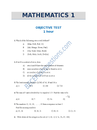 You can practise for your mathematics waec exam by answering real questions from past papers. Bece Past Questions Answers 2010 Maths Part1 Qustions Rectangle Elementary Mathematics