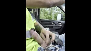 Cumming in my truck