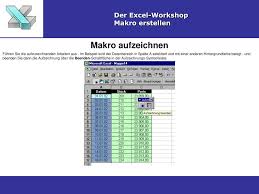 Check spelling or type a new query. Ppt Makro Erstellen Powerpoint Presentation Free Download Id 4339772