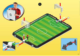 Correct or edit this set view history. Building Instructions Playmobil 70244 Take Along Soccer Arena Book 1