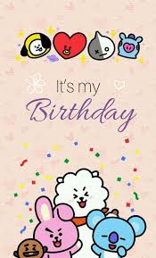 Birthday Card Printable Free Bts Happy Birthday Bt21 Bday Birthday Bts Bts Cumpleanos Fondo De Pantalla De Feliz Cumpleanos Tarjetas De Cumpleanos