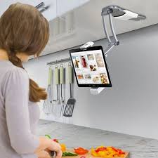 Digital 2 In 1 Kitchen Mount Stand 45 Tablet Stand Kitchen Tablet Ipad Stand
