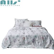 60s tencel flower bedding set pink bed sheet set home textile high quality duvet bedspreads queen size cool bedding pink bed sheets bed sheet sets bedding set