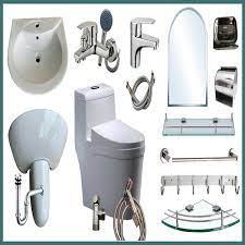 Mua Combo thiết bị vệ sinh full phòng tắm GRZC01 15 món | Tiki