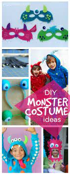 Diy girls cookie monster costume. Last Minute Diy Monster Costume Ideas Easy Last Minute Halloween Costume Ideas For Kids Monster Costumes Diy Monsters Monster Costume Diy Kids