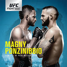 Commemorate the action of fight night with this event poster featuring signatures from the event's participating athletes. Pic Ufc Argentina Poster Drops For Magny Vs Ponzinibbio Mmamania Com