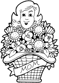 Online coloring pages for kids and parents. Mother S Day Coloring Page Sermons4kids
