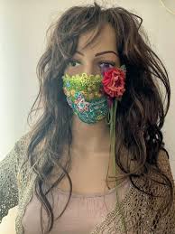Art To Wear Face Mask Reusable Face Mask For Protection Wearable Art Mask Mixed Media Art Mask Corona Mask In 2020 Diy Face Mask Mask Face Mask