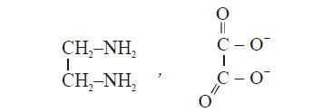 In coordination chemistry, a ligand is an ion or molecule (functional group) that binds to a central atom to form a coordination complex. Which Of The Following Molecule Or Ions Is A Bidentate Ligand