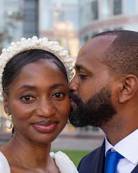 🏙️ Dusk Romance in the City 🏙️ After their courthouse “I do's,” we took a  quiet stroll around the block, just the three of us, with dusk settling in  around us. No