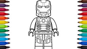 The collection is varied with different skill levels. How To Draw Lego Iron Man Mark 43 Marvel Superheroes Coloring Pages Youtube