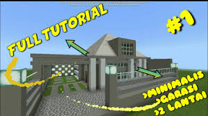 Dari berbagai sumber yang terpercaya, arcadia design architect harapkan dapat di jadikan acuan anda dalam ide desain arsitektur rumah, desain interior dan. Cara Membuat Rumah Minimalis 2 Lantai Minecraft Pe Part 1 Youtube