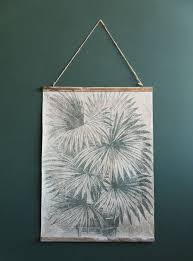 Palm Leaves Vintage Wall Chart