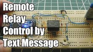 This video will describe how to control a remote relay using sms text messaging. Relay Control By Sms Text Message Youtube