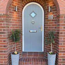 The arched composite door system is unique to force 8 and was developed to compliment their arched frames. Bespoke Doors Solidor