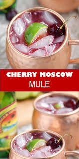 Recipe Food Drink Delicious Family Cherry Moscow Mule Webcakee9 Mule Recipe Moscow Mule Recipe Moscow Mule Drink Recipes