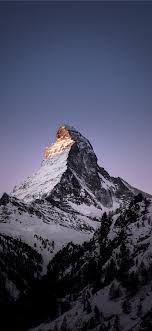 Matterhorn Zermatt Switzerland Winter Morning Mountain Switzerland Matterhorn Zer Landscape Wallpaper Iphone Wallpaper Mountains Switzerland Wallpaper
