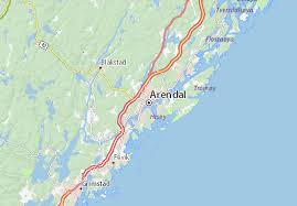 Its geographical coordinates are 58° 27′ 41″ n, 008° 46′ 21″ e. Michelin Arendal Map Viamichelin